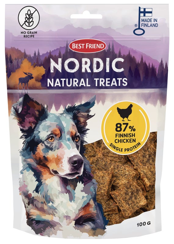Best Friend Nordic Natural Treats Kana 100 g