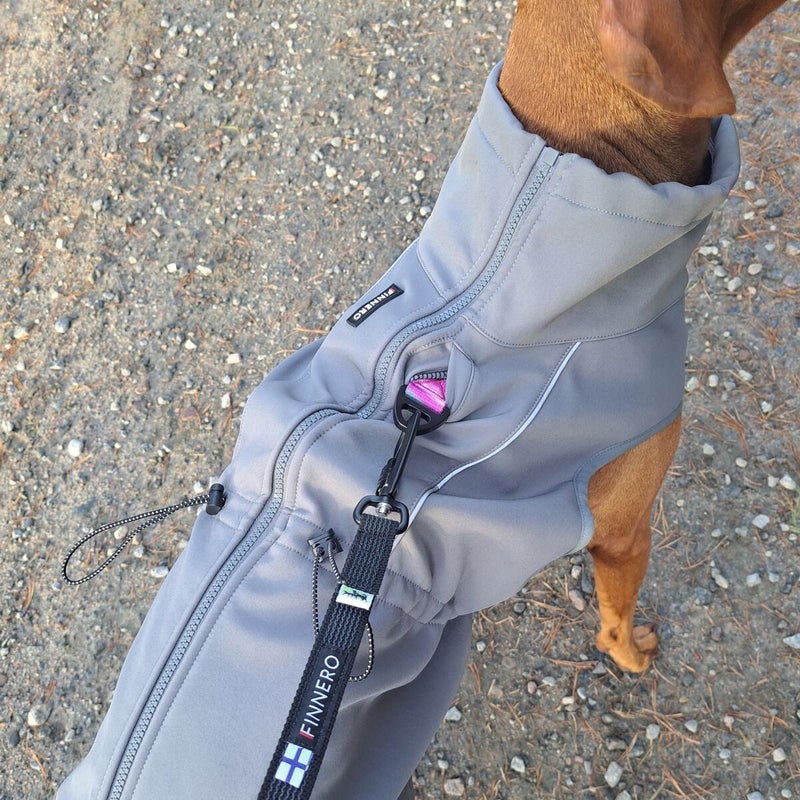 Uudistettu malli! FINNERO SPORT Softshell takki koiralle