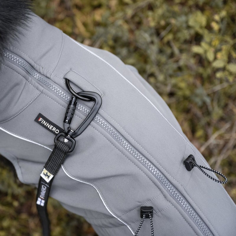 Uudistettu malli! FINNERO SPORT Softshell takki koiralle