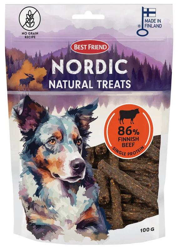 Best Friend Nordic Natural Treats H&auml;rk&auml; 100 g